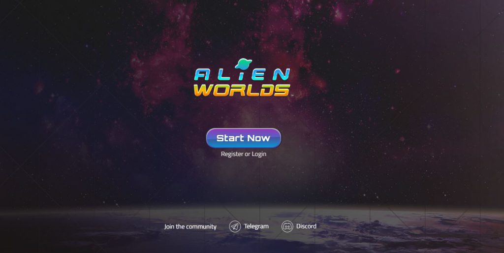 بازی Alien Worlds یا دنیای بیگانه