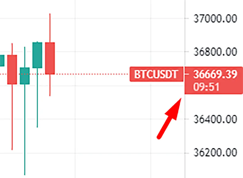 نمودار Trading View