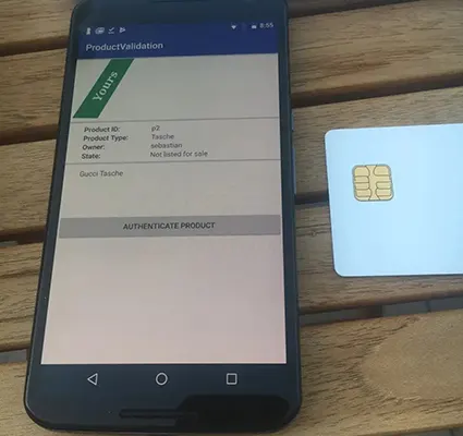 تشخیص اصالت کالا توسط بلاکچین